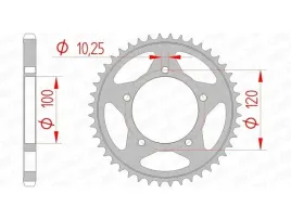 zebatka-napedzana-tyl-moto-stalowa-czarna-afa-35802-40