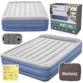 materac-turystyczny-do-spania-dwuosobowy-203x152cm-wbudowana-pompka-bestway