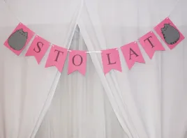 girlanda-na-urodziny-rozowa-pusheen-sto-lat-dla-dziewczynki