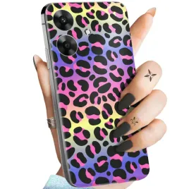 etui-do-realme-note-60-wzory-kolorowe-barwy-tecza-obudowa-pokrowiec-case