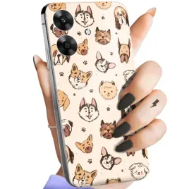 etui-do-realme-note-60-wzory-psy-pieski-psiaki-obudowa-pokrowiec-case