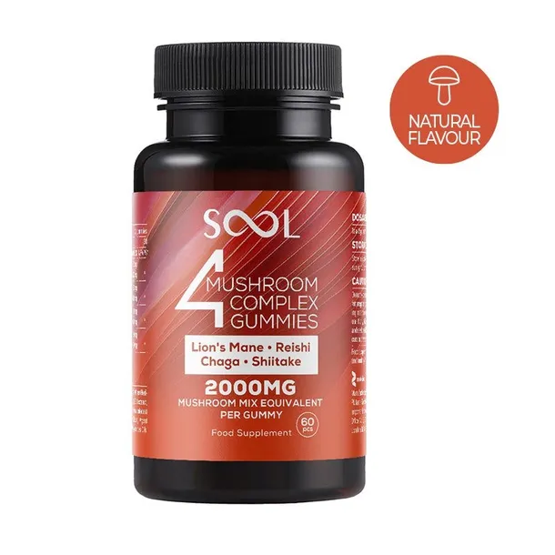 Żelki 4 Mushroom Complex Vegan 60szt