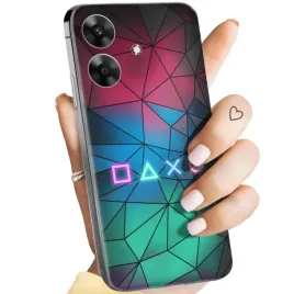 etui-do-realme-note-60-wzory-dla-gracza-gracz-gamer-game-over-obudowa-case