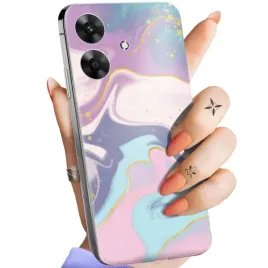 etui-do-realme-note-60-wzory-pastele-ilustracja-kolory-obudowa-pokrowiec