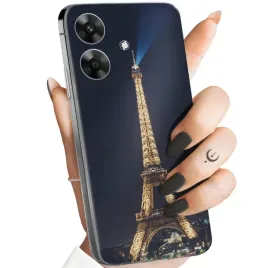etui-do-realme-note-60-wzory-paryz-francja-eiffel-obudowa-pokrowiec-case