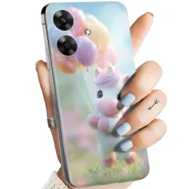 etui-do-realme-note-60-wzory-jednorozec-bajki-ksiezniczki-obudowa-case
