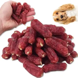 smakolyki-psa-szczeniaka-miekkie-kielbaski-z-jagnieciny-500-g-90percent-miesa
