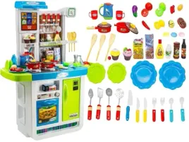 kuchnia-dla-dzieci-kuchenka-98cm-plastikowa-agd-zestaw-sztucce-talerze
