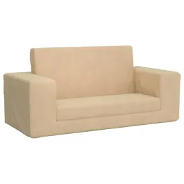 2-os-sofa-dla-dzieci-rozkladana-kremowa-miekki-plusz