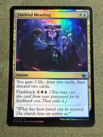 magic-the-gathering-faithful-mending-foil-innistrad-midnight-hunt