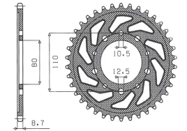 zebatka-napedzana-tyl-moto-sunstar-sunstar-1-5363-45
