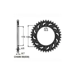 zebatka-napedzana-tyl-moto-sunstar-sunstar-1-5474-44