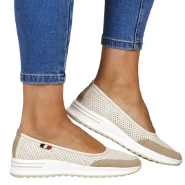 damskie-baleriny-sportowe-polbuty-skorzane-cambell-87307-bezowe