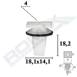 kostka-montazowa-zderzakow-hyundai-kia-opakowanie-10-sztuk-romix-c70679