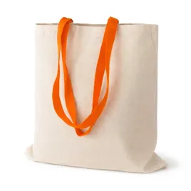zakupowa-torba-bawelniana-38x42cm-ecru-220g-z-dlugim-pomaranczowym-uchwytem