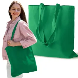 zielona-torba-bawelniana-38x42-cm-butelkowa-zielen-140g-eko-torba-zakupowa