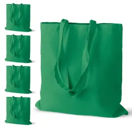 torba-bawelniana-38x42-cm-butelkowa-zielen-140g-5-szt-zakupowa-ekologiczna