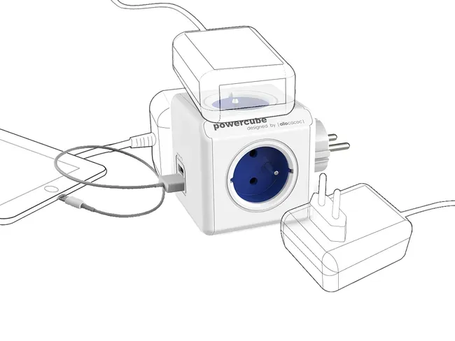 rozgaleznik-4-gniazdka-2x-usb-allocacoc-powercube-usb-niebieski-kod-producenta-2202bl-froupc