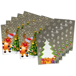 15-szt-worki-celofanowe-swiateczne-balwan-choinka-renifer-na-prezenty