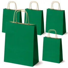 torba-papierowa-18x8x225cm-ciiemnozielona-uchwyt-skrecany-eko-zestaw-5-szt