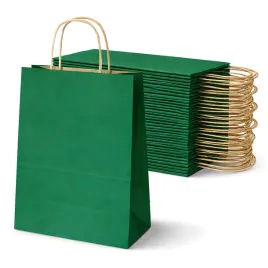 zestaw-toreb-papierowych-180x80x225-mm-zielonych-eko-50-sztuk-prezentowe