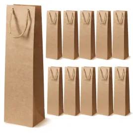 torebka-prezentowa-na-alkohol-11x9x40-cm-brazowa-prestige-zestaw-10-szt