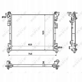 chlodnica-chrysler-voyager-33-07-nrf-53900