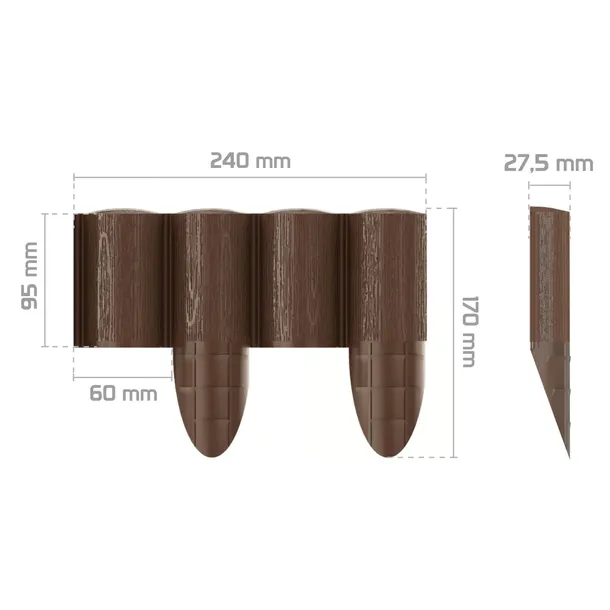 palisada-ogrodowa-4-eco-braz-34-031-cellfast-stan-nowy-wysokosc-produktu-1-cm