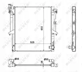 chlodnica-mitsubishi-l200-05-2-5-di-d-nrf-53907