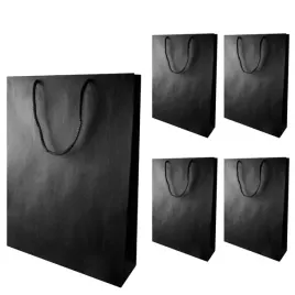 torebka-papierowa-30x10x40-cm-czarna-z-uchwytem-sznurkowym-zestaw-5-szt-eko
