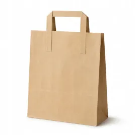 torby-papierowe-18x9x22-cm-brazowe-plaski-uchwyt-torebki-zakupowe-50-szt