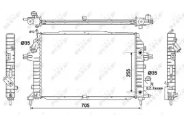 chlodnica-opel-zafira-05-diesel-nrf-53082