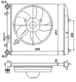 chlodnica-vw-polo-skoda-01-kpl-z-wentylatore-nrf-53021