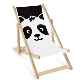 lezak-dzieciecy-z-nadrukiem-panda-lezak-drewniany-ogrodowy-regulowany