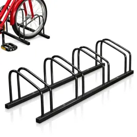 stojak-na-rower-rowery-czarny-4-stanowiska-rowerowy-stal-100x325x26-cm