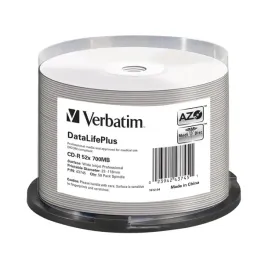 plyty-verbatim-cd-r-700mb-52x-wide-inkjet-printable-do-nadruku-cake-50-szt