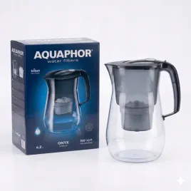 aquaphor-onyx-4-l-dzbanek-filtrujacy-czarny-z-filtrem-maxfor-mg