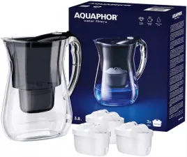 dzbanek-filtrujacy-aquaphor-lago-czarny-3-wklady-maxfor