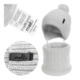 czapka-i-komin-merino-komplet-zimowy-cieply-dzieciecy-polar-wiazany-46-48