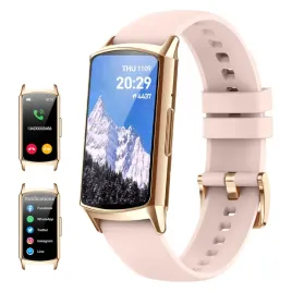 ruopoem-hm29-smartwatch-rozowy-tarcza-kopertowa-zlota
