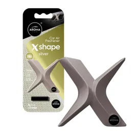 odswiezacz-powietrza-do-auta-na-kratke-40-dni-aroma-car-x-shape-silver