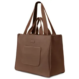 puccini-torba-z-kieszeniami-materialowa-shopper-na-ramie-brazowa-td250-2