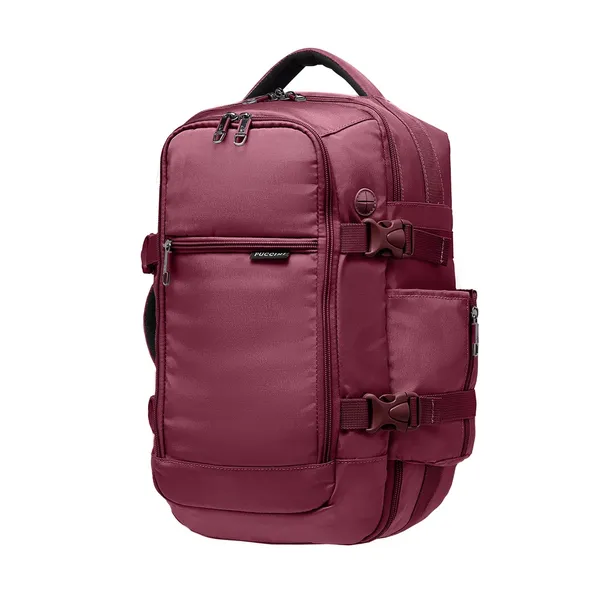 Plecak Do Samolotu PUCCINI Podróżny Do RyanAir Bordowy Easy Pack PM90171-3B