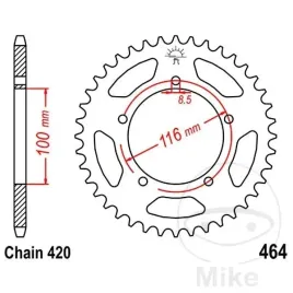 zebatka-napedzana-tyl-moto-stalowa-jt-sprockets-jtr464-50