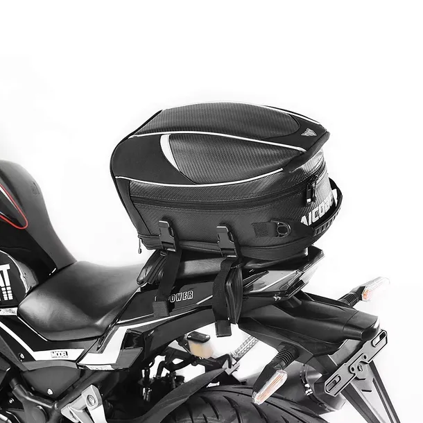 Sakwa Motocyklowa kufer Torba Tylna Wodoodporna 15-18L ZM11