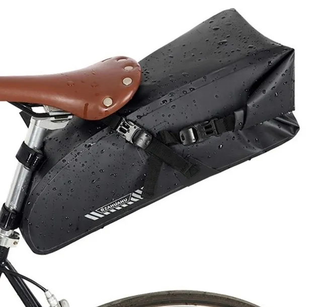 Sakwa torba rowerowa podsiodłowa wodoodporna 2–15L regulowana ZR105