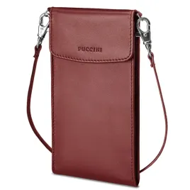 torebka-damska-skorzana-na-telefon-crossbody-bordowa-puccini-vc92525-3b