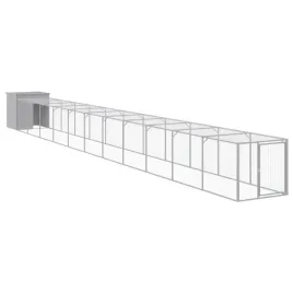 klatka-dla-kurczat-z-wybiegiem-110x122x110-cm-jasnoszary