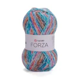 100g-welna-wloczka-skarpetkowa-yarnart-forza-pomarancz-turkus-roz-2610