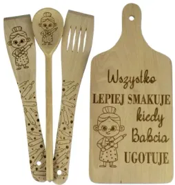 zestaw-kuchenny-z-grawerem-dla-babci-deska-lyzka-lopatki-zawieszka-gratis